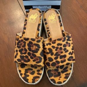 Size 9 Leopard Sandals